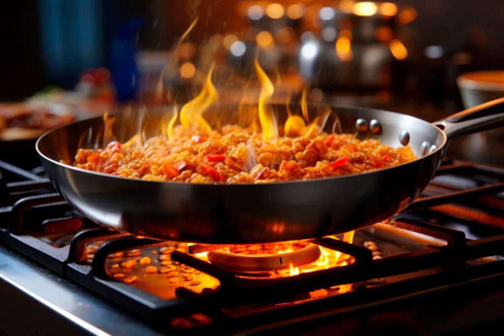 Live cooking
